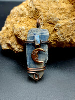 Kyanite Labradorite Pendant