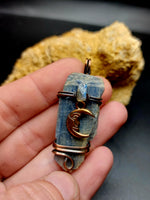 Kyanite Labradorite Pendant