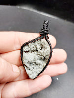 Druzy Smoky Quartz Pendant