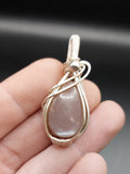 Peach Moonstone Pendant