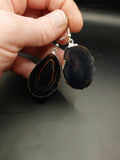 Sliced Agate Earring