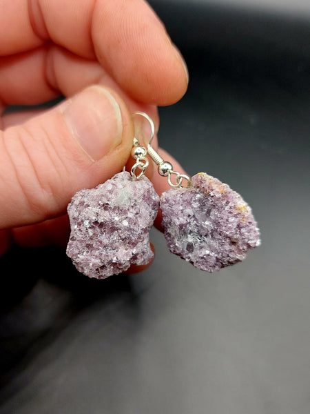 Lepidolite Earrings