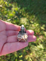 Palm Root Guitar Pendant