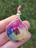 Rainbow Solar Quartz Pendant