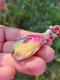 Rainbow Solar Quartz Pendant