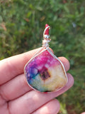 Rainbow Solar Quartz Pendant