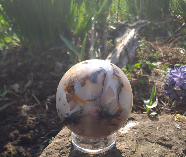 Moss Agate Sphere