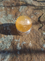 Orange Calcite Extra Small Sphere