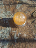 Orange Calcite Extra Small Sphere