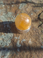 Orange Calcite Extra Small Sphere