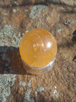 Orange Calcite Extra Small Sphere