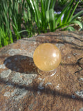 Honey Calcite Small Sphere