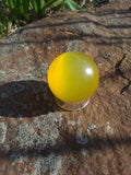 Yellow Cat Eye Sphere