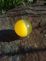 Yellow Cat Eye Sphere