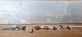 Tiger Eye & Quartz Crystal Clip