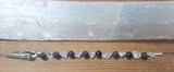 Amethyst Spheres & Quartz Clip