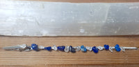 Sodalite & Quartz Clip