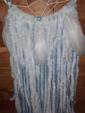 Soft Blue Flowers Dream Catcher