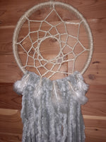 Grey Sky Hemp Dream Catcher