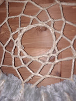 Grey Sky Hemp Dream Catcher