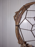 Tiger Eye Hemp Dream Catcher