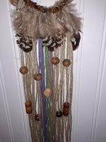 Tiger Eye Hemp Dream Catcher