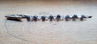 Amethyst Spheres & Quartz Clip