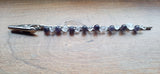 Amethyst Spheres & Quartz Clip