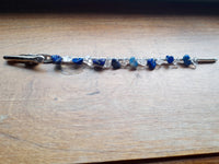 Sodalite & Quartz Clip