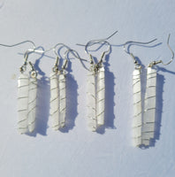 Selenite Earrings