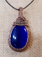 Blue Cat Eye Quartz Pendant