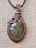 Rainforest Jasper Pendant