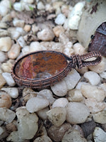 Red Moss Agate Pendant