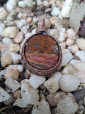 Red Moss Agate Pendant