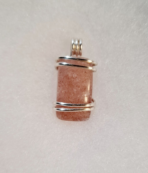 Strawberry Quartz Pendant