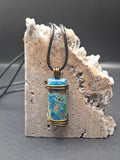 Shattuckite Pendant