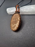 Psilomelane Dendrite Pendant