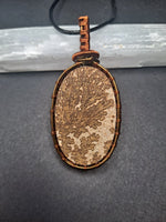 Psilomelane Dendrite Pendant