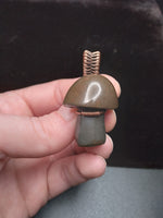 Jasper Mushroom Pendant