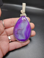 Druzy Agate Statement Pendant