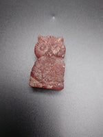 Strawberry Quartz Owl