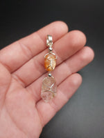 Sunstone Quartz Necklace