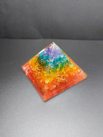 Chakra Stone Orgonite Pyramid