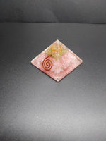 Rose Quartz Orgonite Pyrmaid