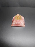 Rose Quartz Orgonite Pyrmaid