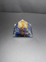 Lapis Lazuli Orgonite Pyramid