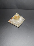 Selenite Orgonite Pyramid