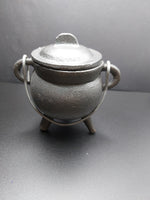 White Sage Smudge Cauldron Candle
