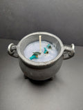White Sage Smudge Cauldron Candle