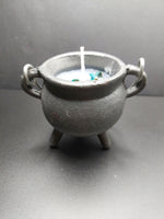 White Sage Smudge Cauldron Candle